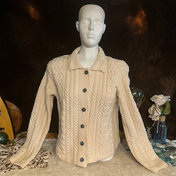 Inis Crafts wool sweater S (6031) - Picture 1 of 6